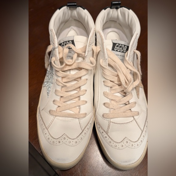 Golden Goose Mid Star Classic w/ Swarovski Crystals - Picture 9 of 10